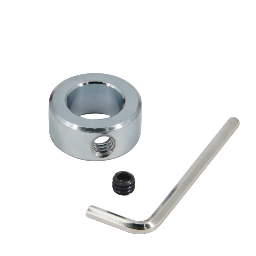 4pcs 3/4″ Bore Shaft Collars Sets-Screw Style Plated Solid Steel Lock Collars…