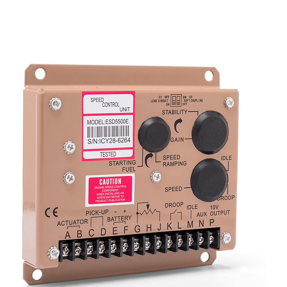 ESD5500E 12/24V Speed Governor Controller & Sensor MSP6729 & ADC120 Actuator