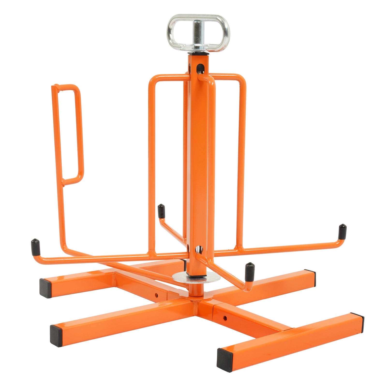 100LBS Cable Spool Dispenser Floor or Stud Mounted Steel Wire De-Reeler Reel MC