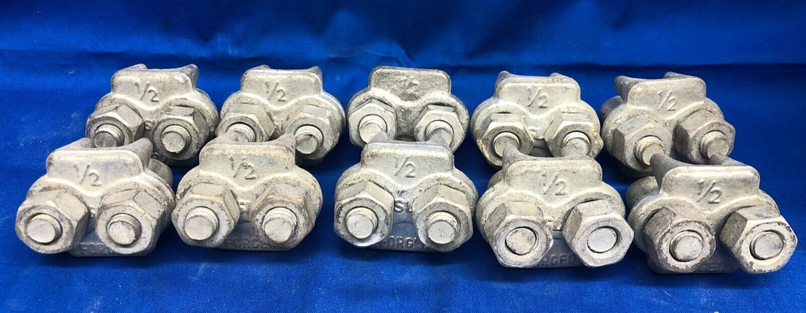 PROCRAFT 1/2″ WIRE ROPE CLIP 22FG-16 DROPPED FORGED **LOT OF 10**