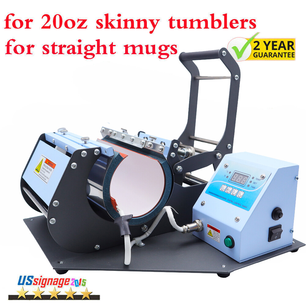 US 110V 450W 20oz Tumblers Mug Heat Press Sublimation Transfer Machine