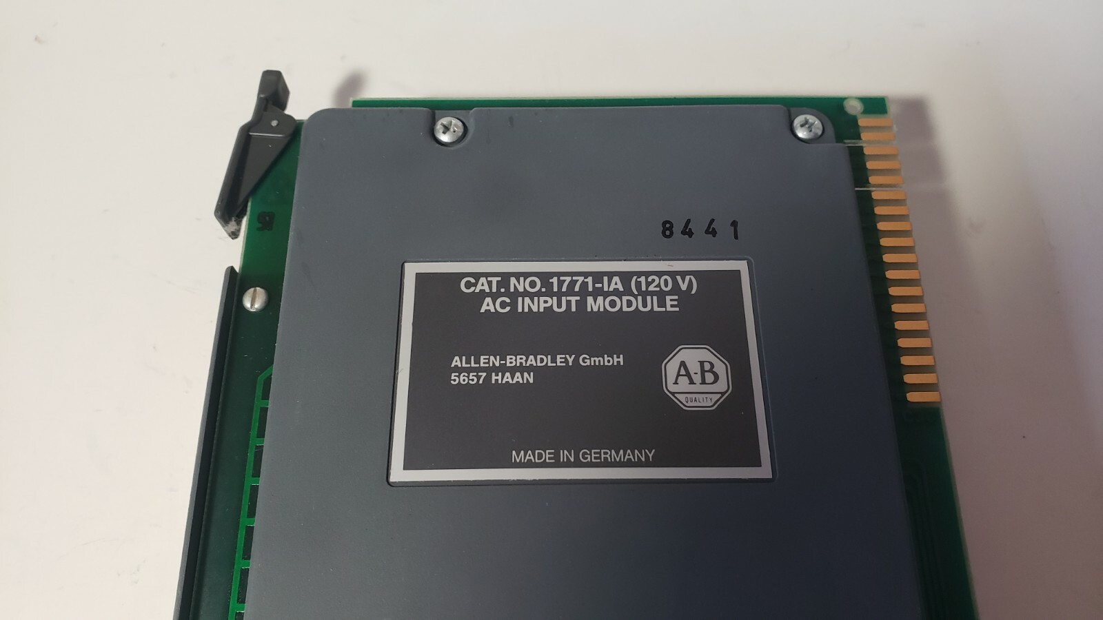 Allen Bradley 1771-IA 120V AC Input Module 01 Rev. C