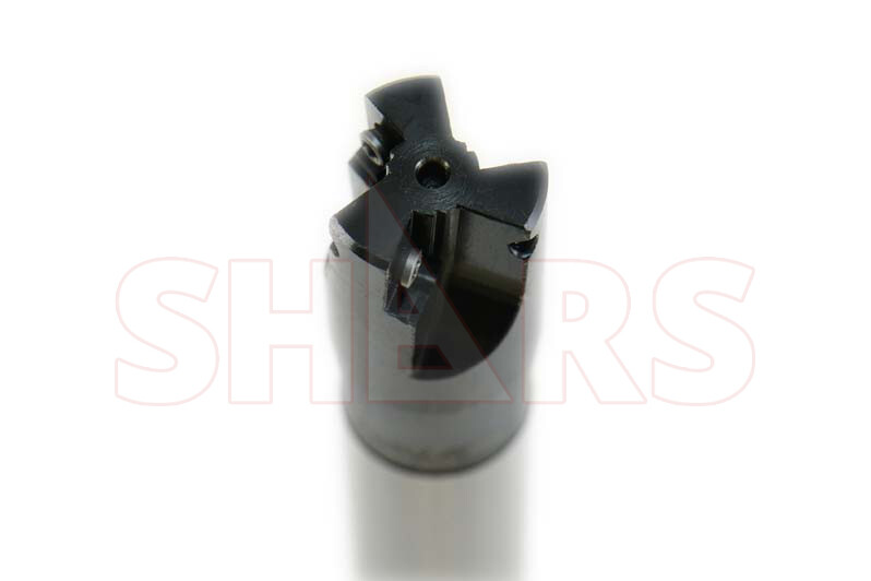 7/8×3/4×7-7/8 90° 3FL Indexable End Mill W/Cert +5pc APKT Insert P