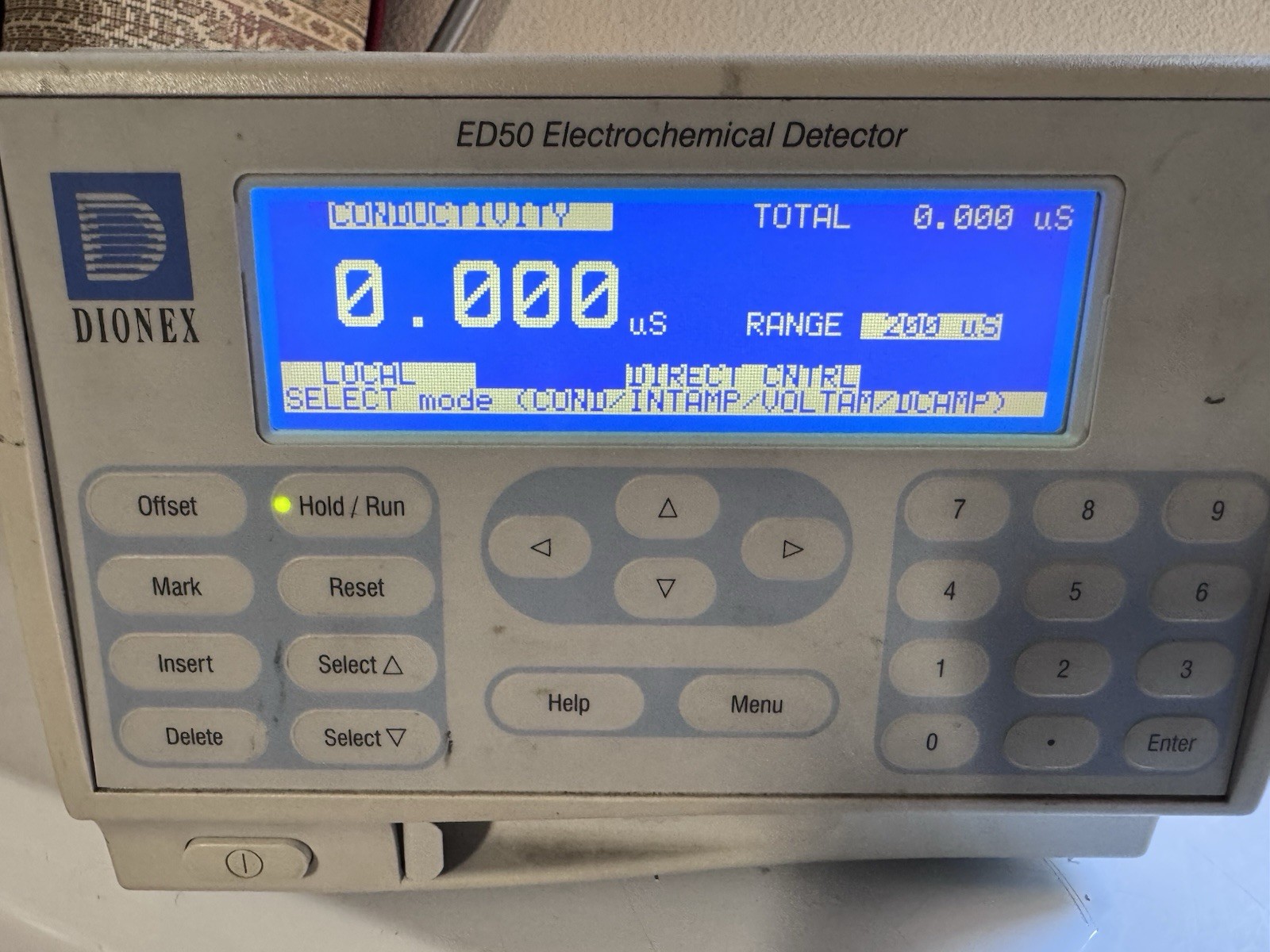 Dionex ED50 Electrochemical Detector