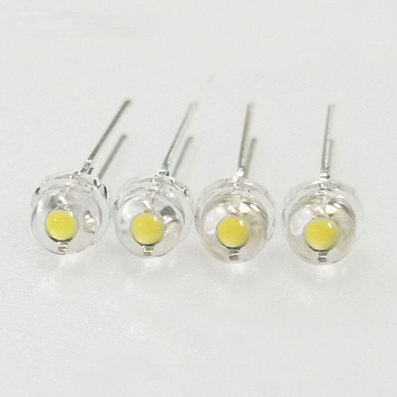 5mm Straw Hat LED Diode F5 Light Emitting Diode Red Yellow Green Blue Warm white