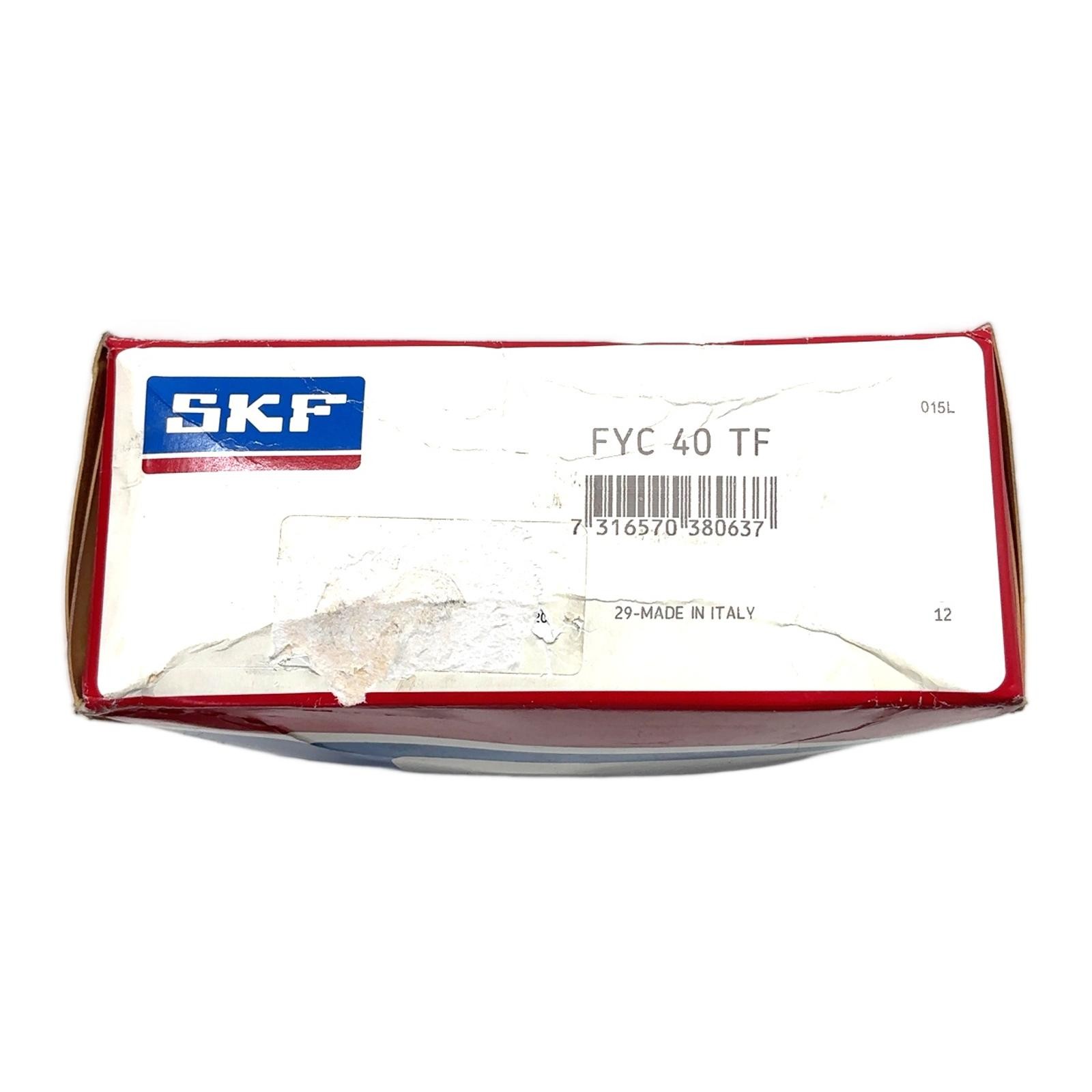 FYC40 TF SKF, SKF 4-Bolt Flange Bearing Unit 40mm FYC 40 TF, FYC40 TF, FYC40T…