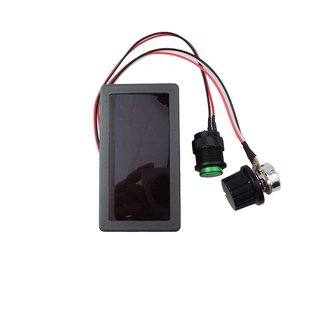 DC 6V 12V 24V PWM Motor Speed Controller Red Digital LED Display Regulator 8A