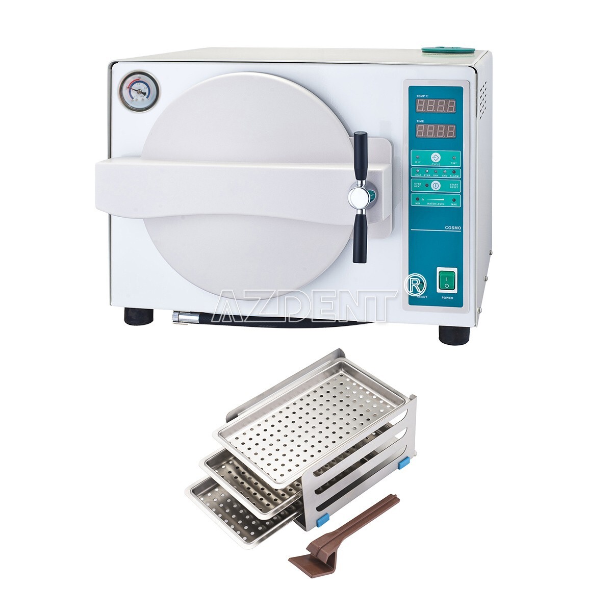 18L Dental Autoclave Steam Sterilizer Medical Sterilizition w/ Drying Function
