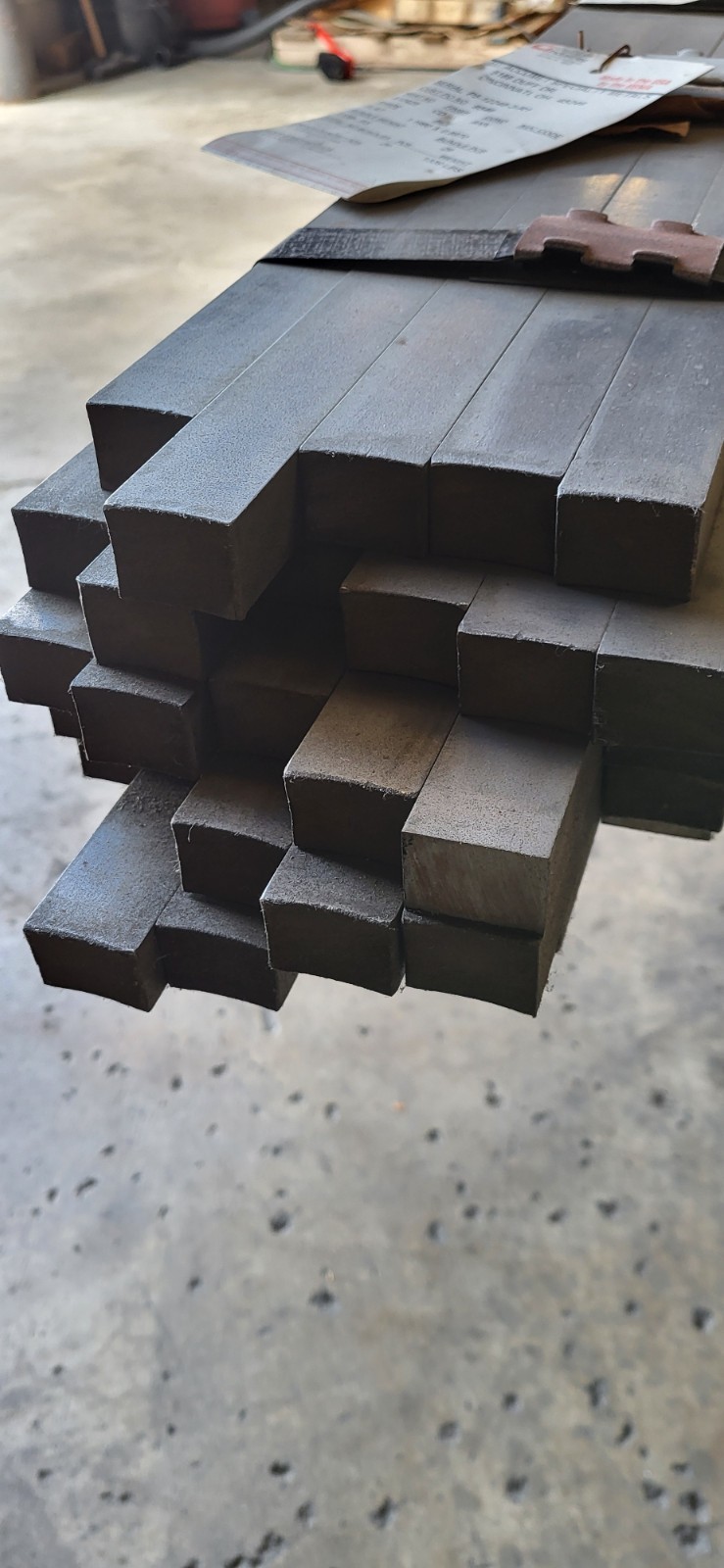 416 Stainless Steel Bar – 1 Foot Sections – .897″ × 1.198″ – Free Shipping