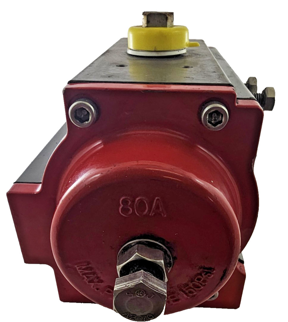 Triac Controls 2CB80DA4 Double Acting Actuator 80A 150PSI