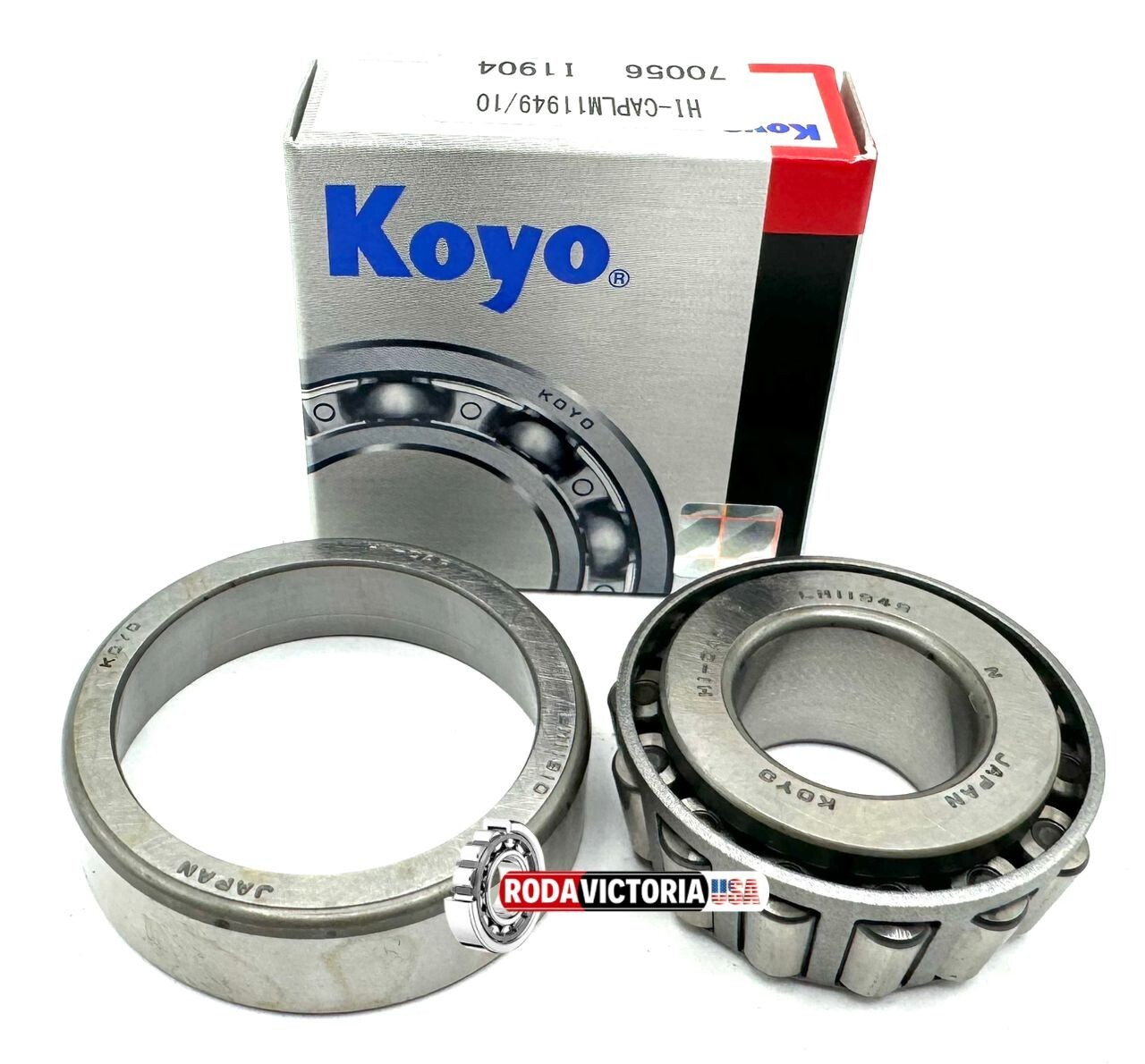 KOYO (JTEKT) LM11949 LM11910 TAPERED ROLLER BEARING 19.05×45.24×16.64 mm