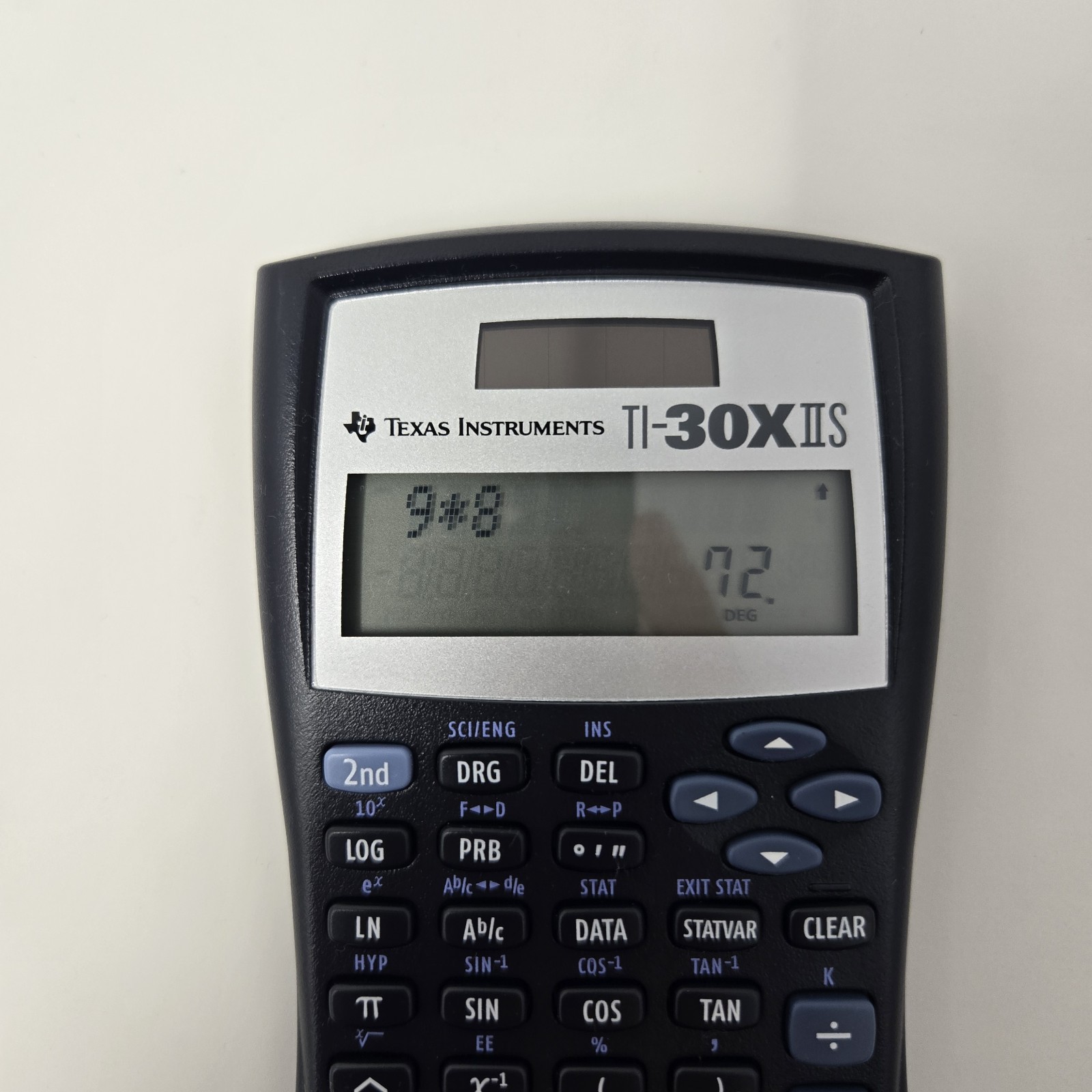 Texas Instruments TI-30XIIS Scientific Calculator, Black w/ Blue Accents Works ✅