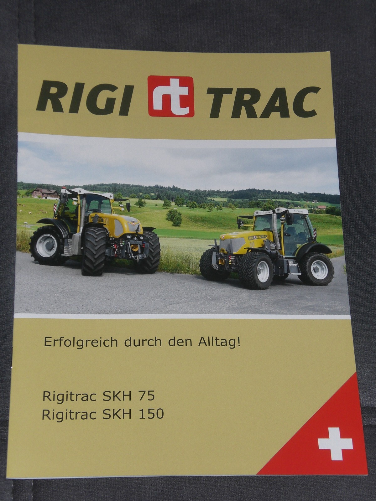 Rigi Trac SKH 75, SKH 150 Tractor Brochure from 07/2024 (Switzerland 196)