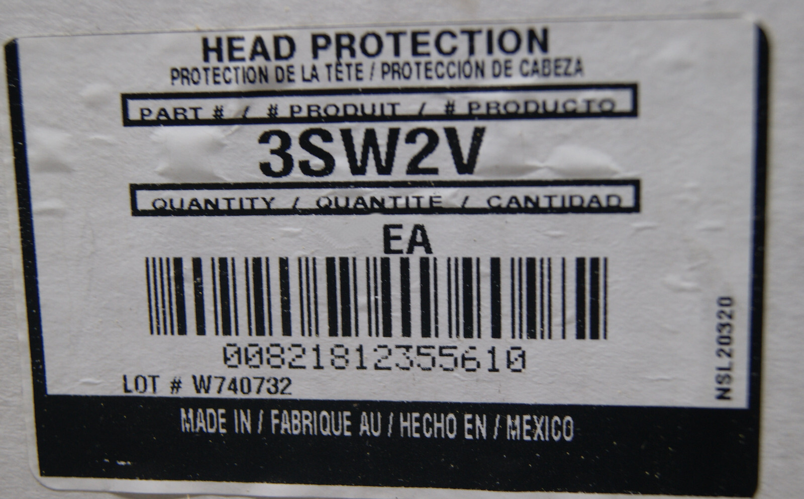 Fibre-Metal® Hard Hat Suspension 3SW2V- Each