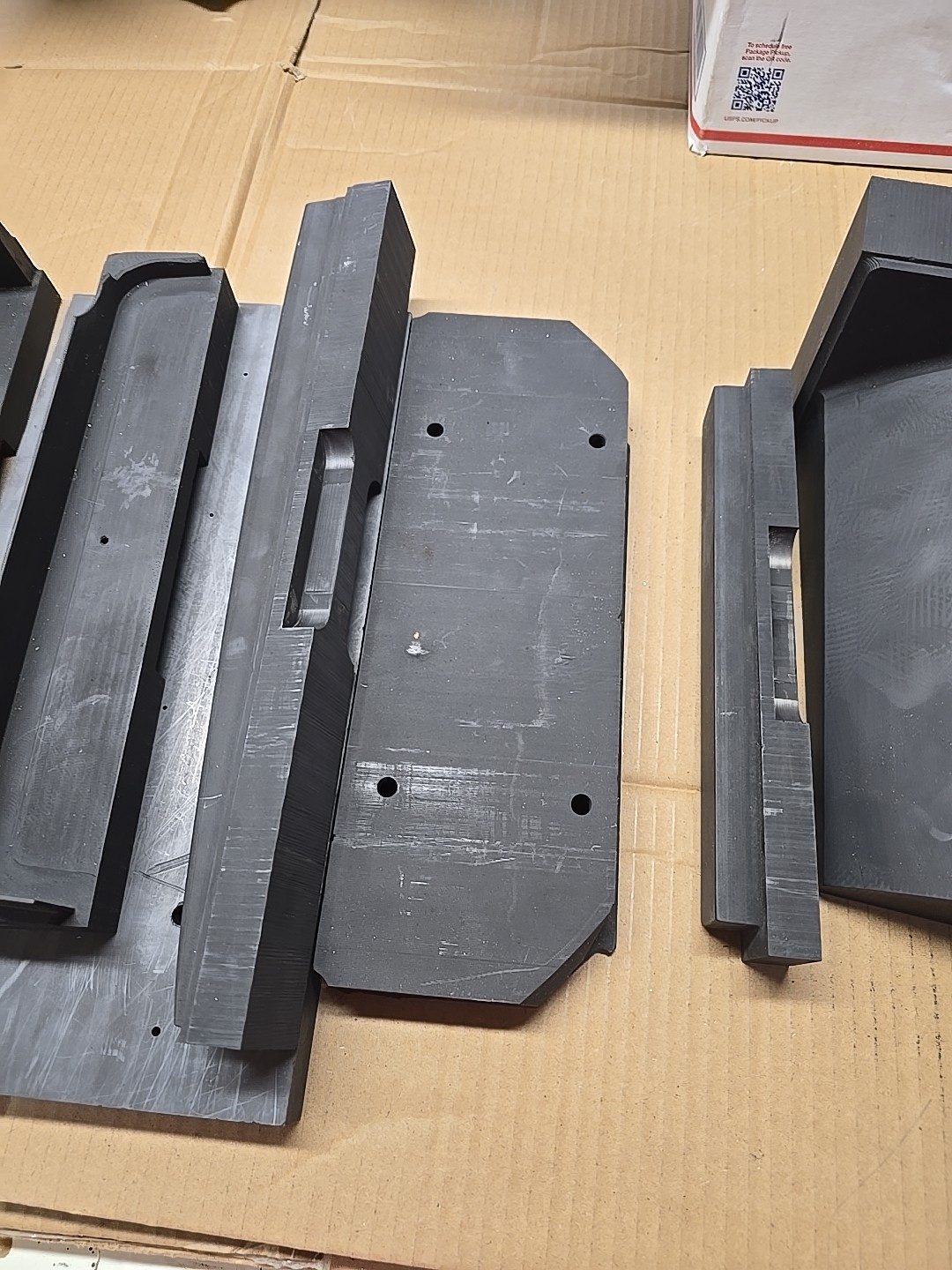 POCO EDM GRAPHITE 7 Large pieces 42 lbs Lot #4