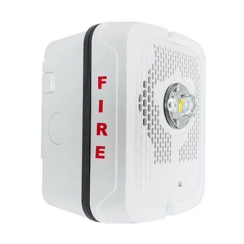 System Sensor SPSWKLED Speaker Strobe LED White Wall Outdoor