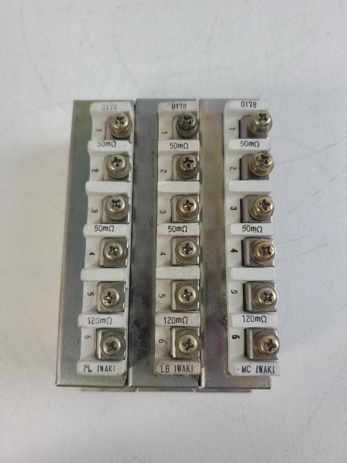 Fanuc Iwaki 0178 Resistors 50mΩ to 120mΩ PACK OF 3