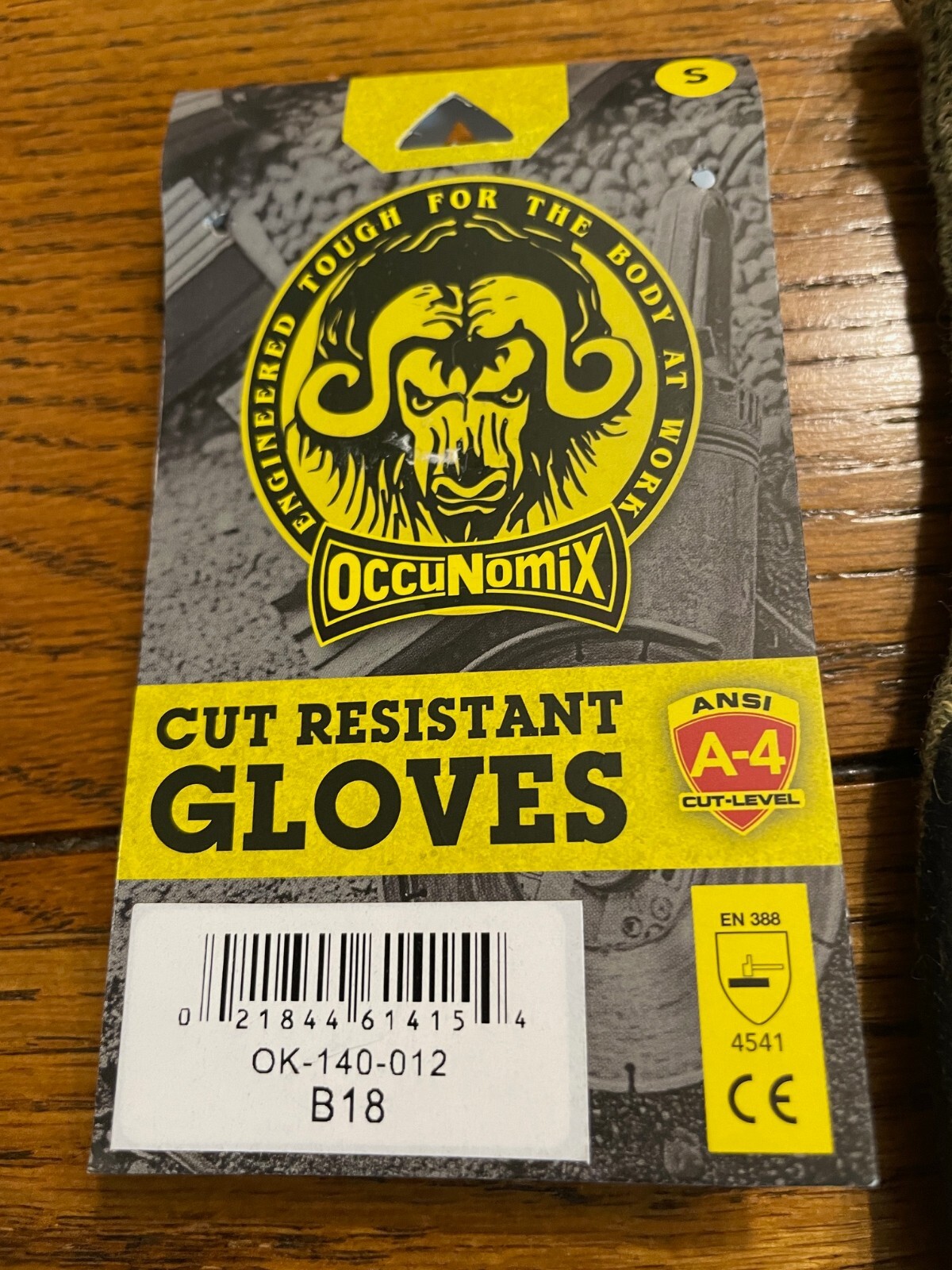 OK-1 by Occunomix Cut Resistant Gloves OK-140 HRC2 – Size S – New