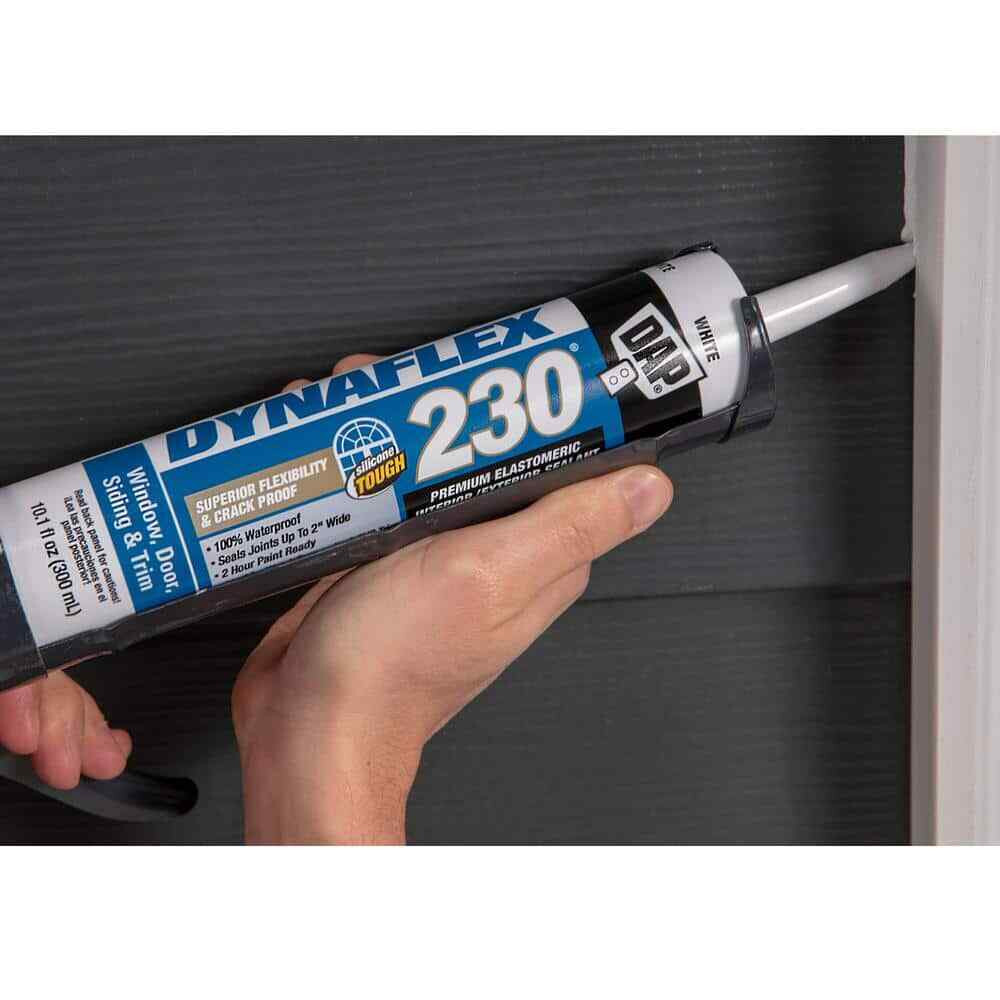 12 Pack Dap 18300 DYNAFLEX 230 Premium Indoor/Outdoor Sealant – White 10.1-oz…