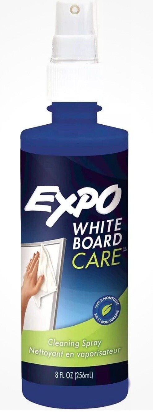 EXPO Dry Erase Whiteboard Cleaning Spray, 8 oz. New
