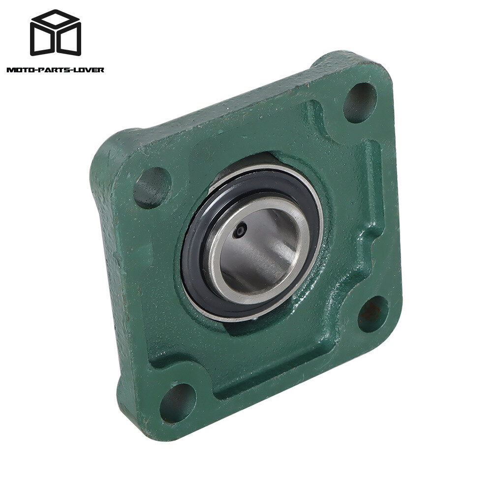10 pcs UCF205-16 Pillow Block Flange Bearing 1″ Bore 4 Bolt Solid Base