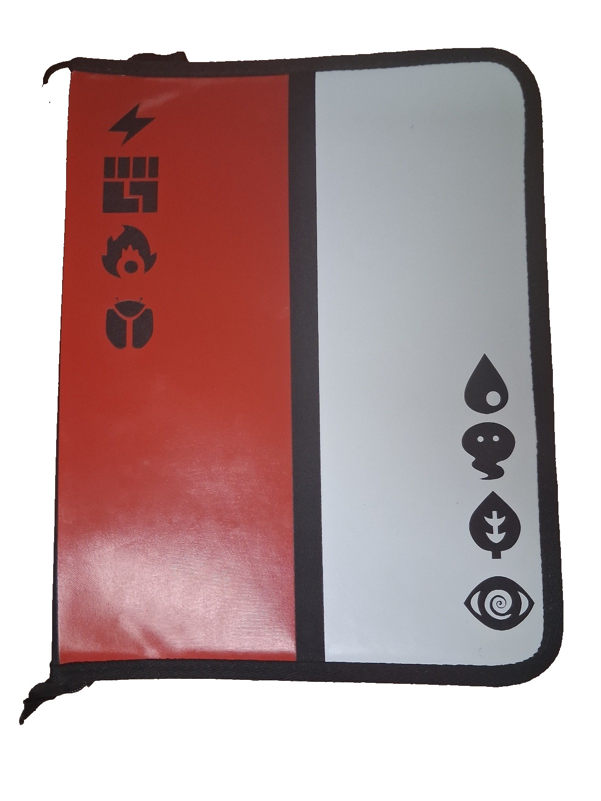 NM Ring Binder Red/Black Color Pokemon Binder