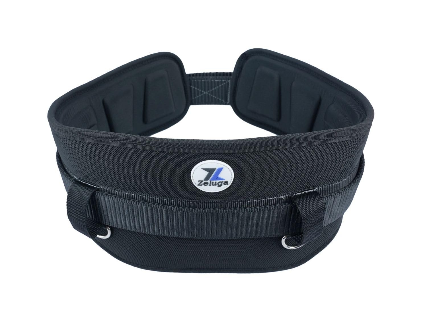 Heavy Duty Polyester Work Body Belt Black Tool Support Strap Secure Fastener
