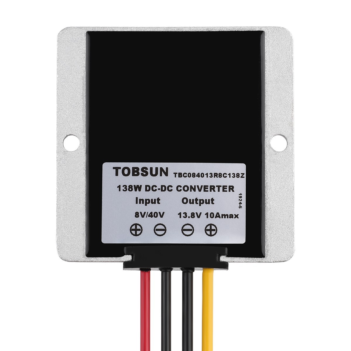 DC 8-40V to DC 13.8V 10A 138W Converter Buck Boost Voltage Regulator Waterproof