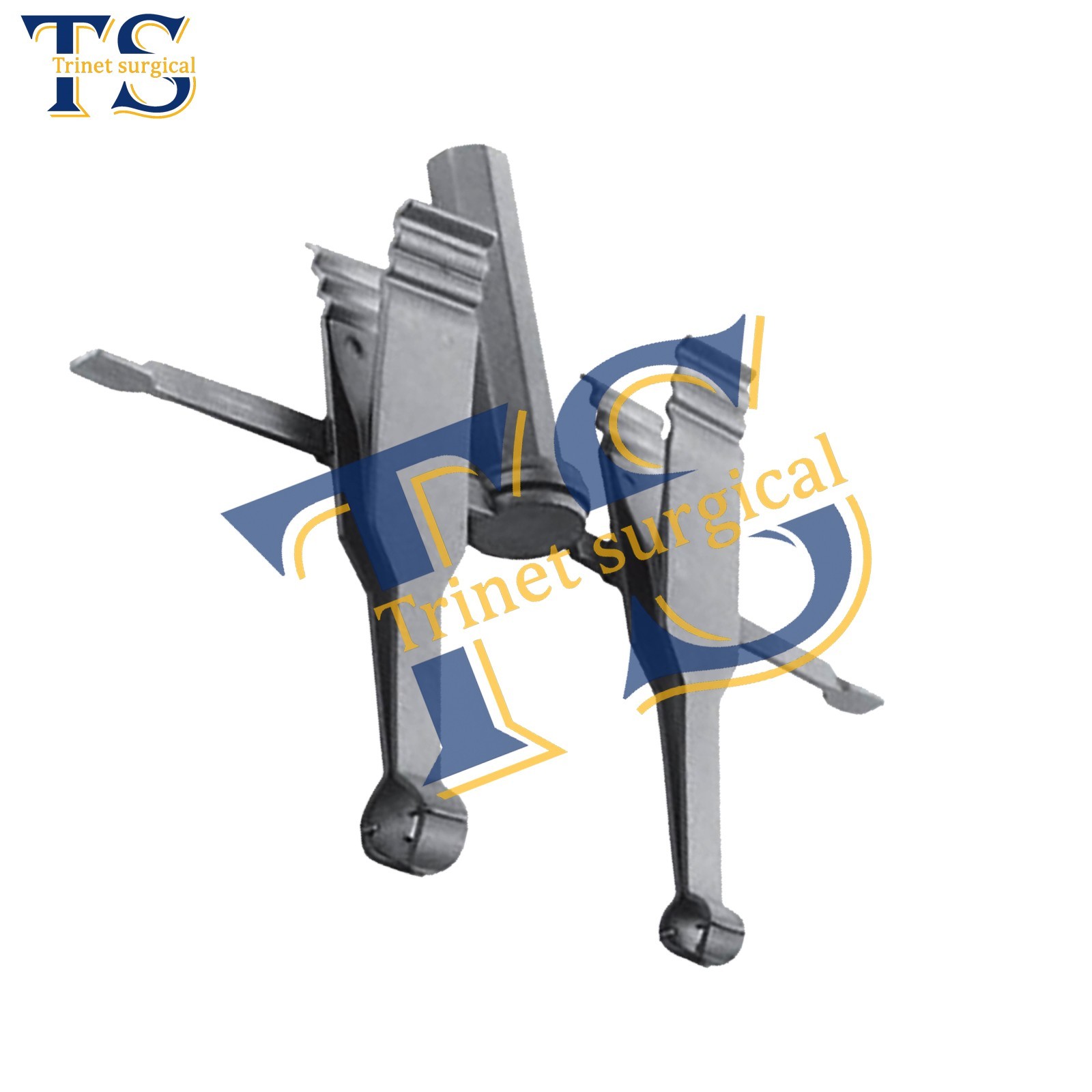 Microspike Vasovasostomy Approximator Two Pair Large Microsurgical Instruments