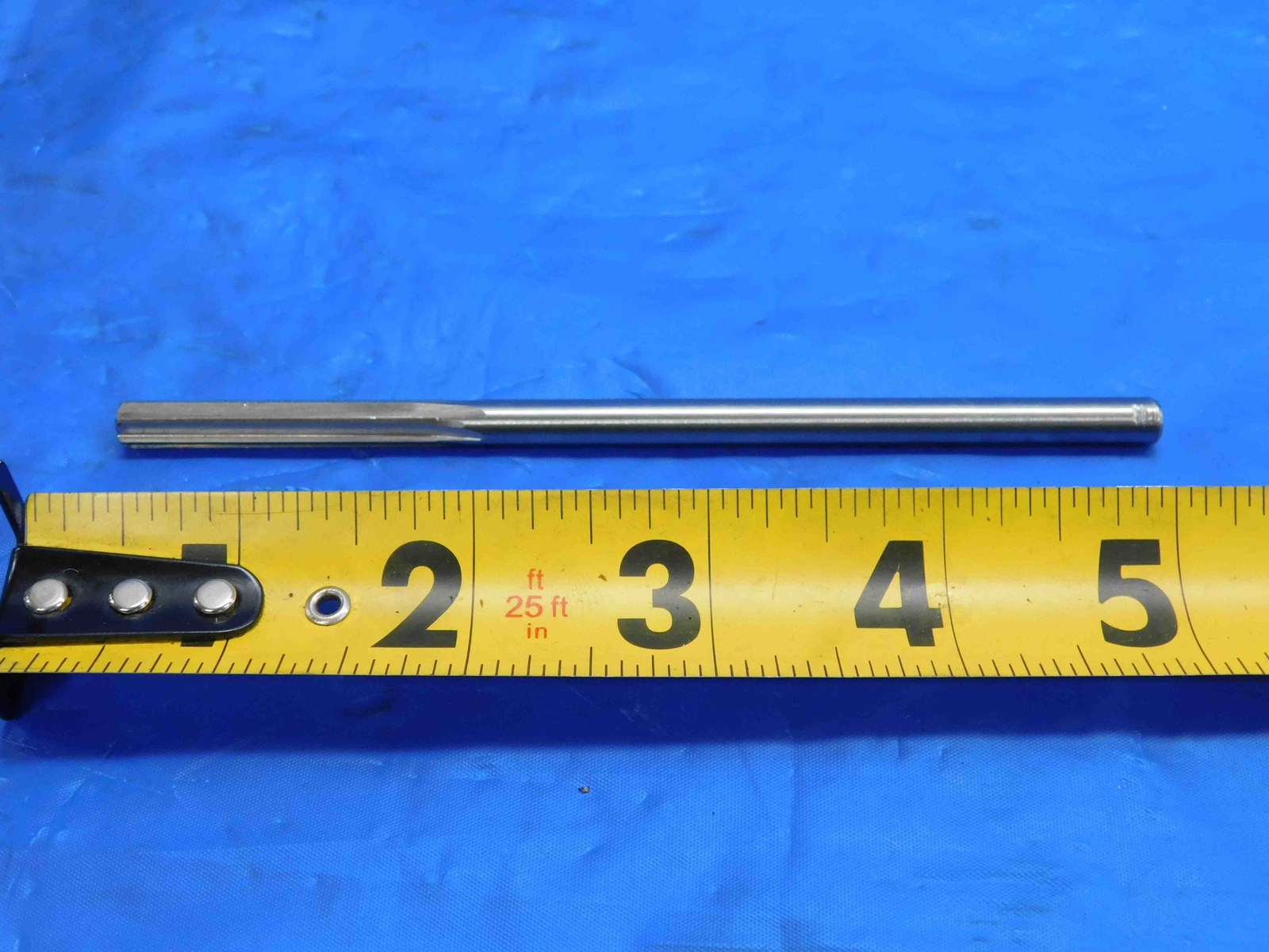 0.2362 O.D. HSS CHUCKING REAMER 6 FLUTE .2362 15/64 .2500 -.0138 UNDERSIZE 6 mm