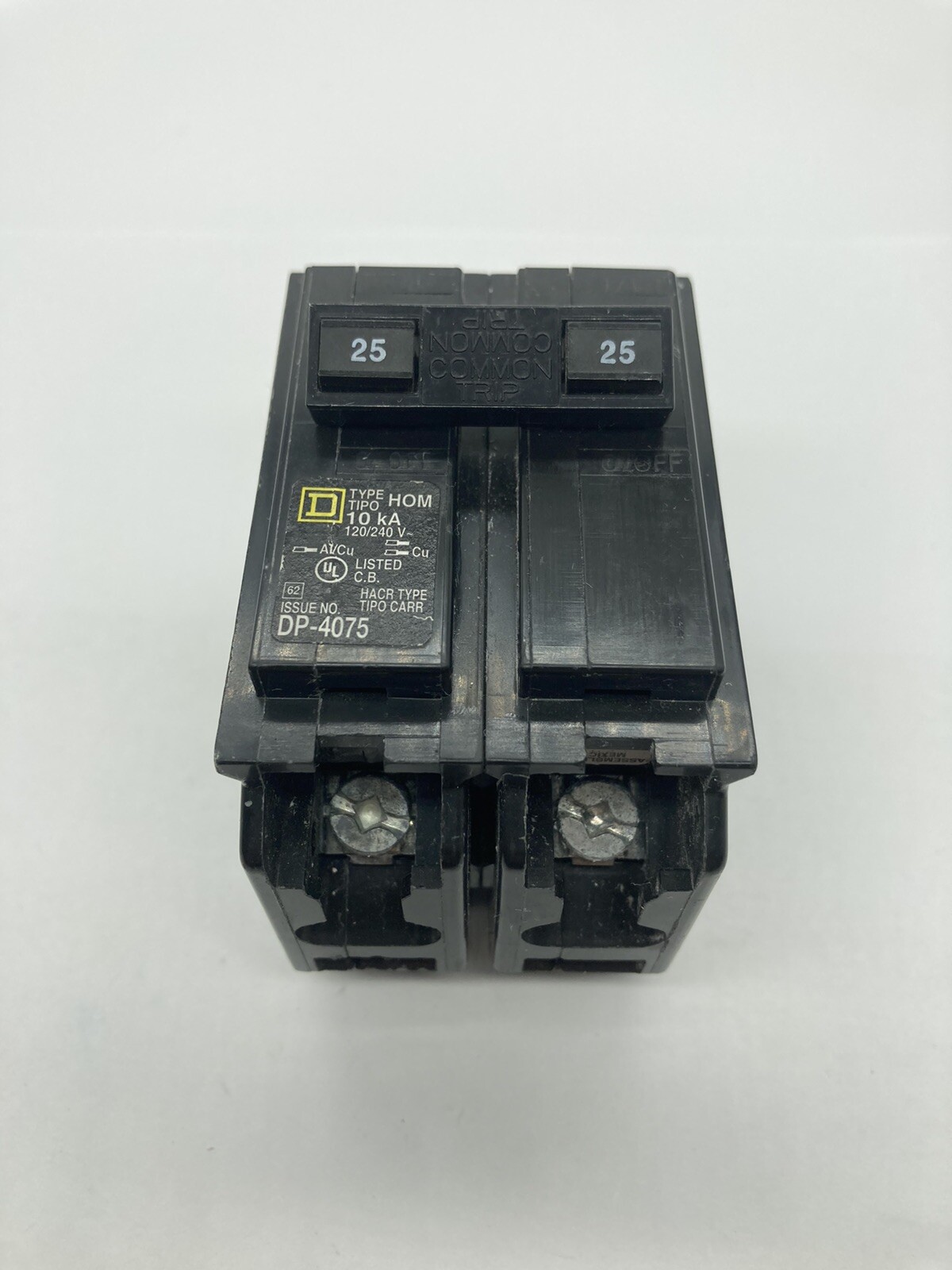 Square D Homeline 2P HOM215 20A 25A 30A 35A 40A 45A 50A 60A 70A Plug In Breaker