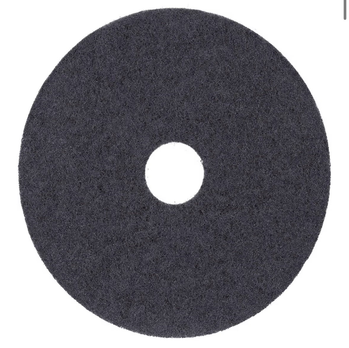 Boardwalk Stripping Floor Pads, 17″ Diameter, Black, 5/Carton