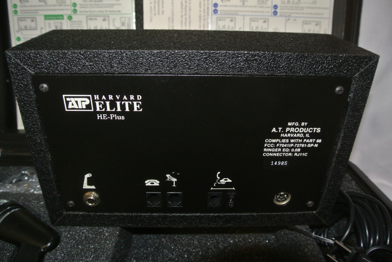 ATP HARVARD ELITE HE-PLUS PORTABLE PA SYSTEM #1 -New-
