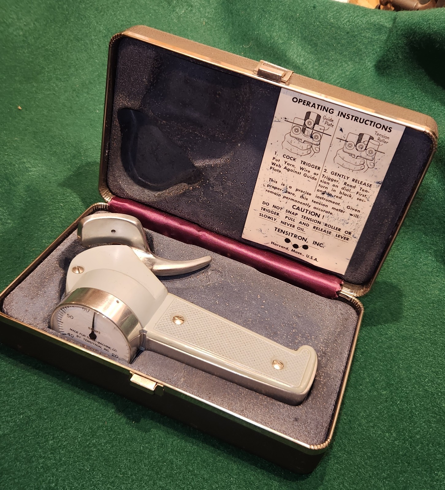 TENSITRON Wire and Filament Tension Meter, Used EXCELLENT condition!