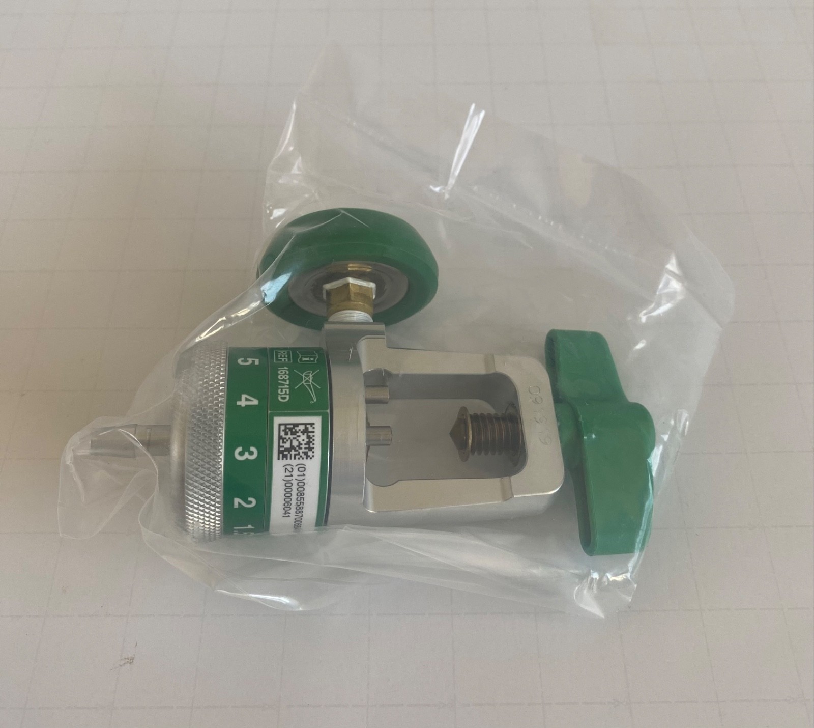 Precision Medical 168708D Easy Dial Regulator – 1600 Series – NEW/SEALED