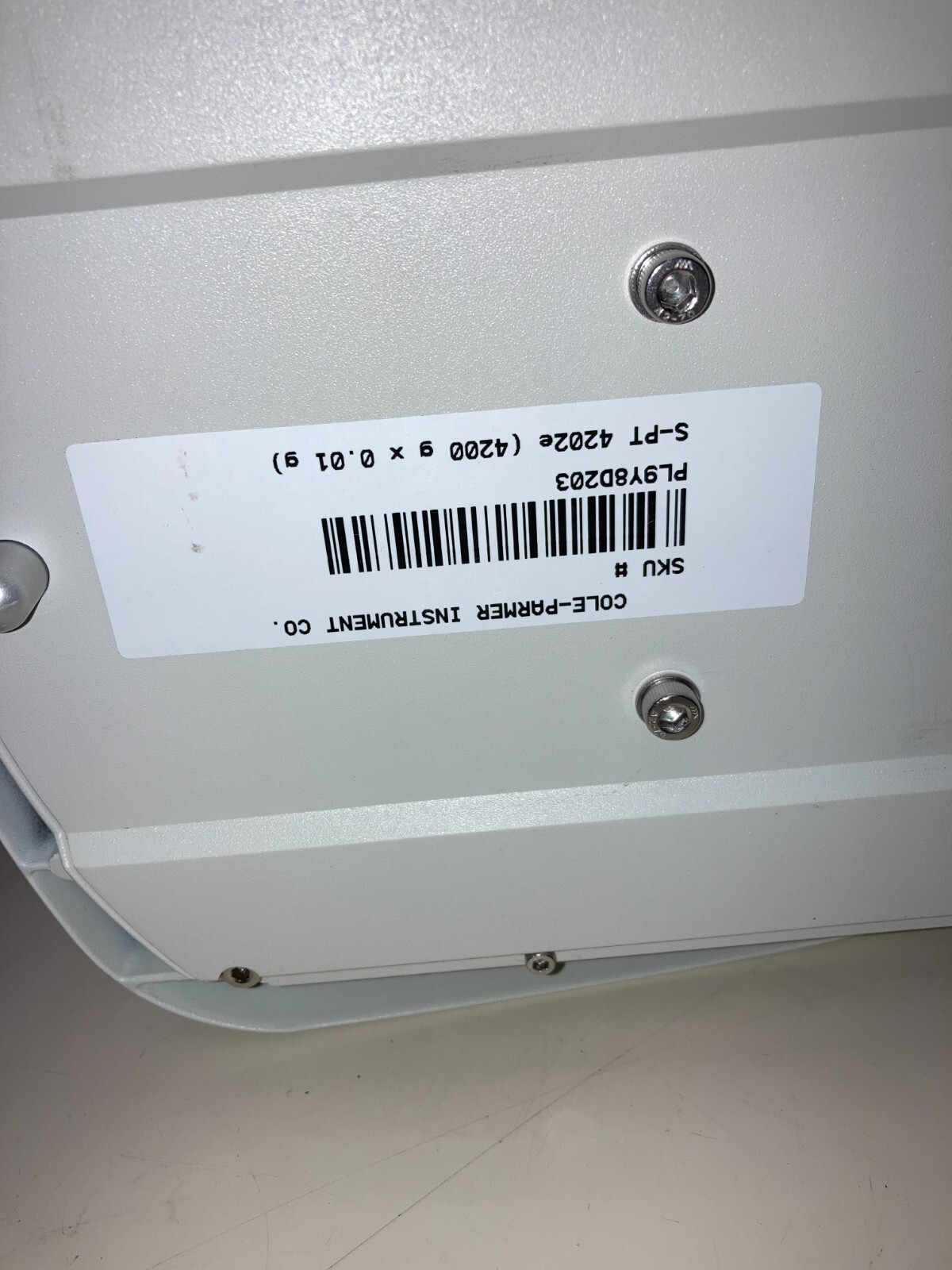 NEW Cole-Parmer PT – 4202E PT-Series Precision Toploading Balance, 4200g x 0.01g
