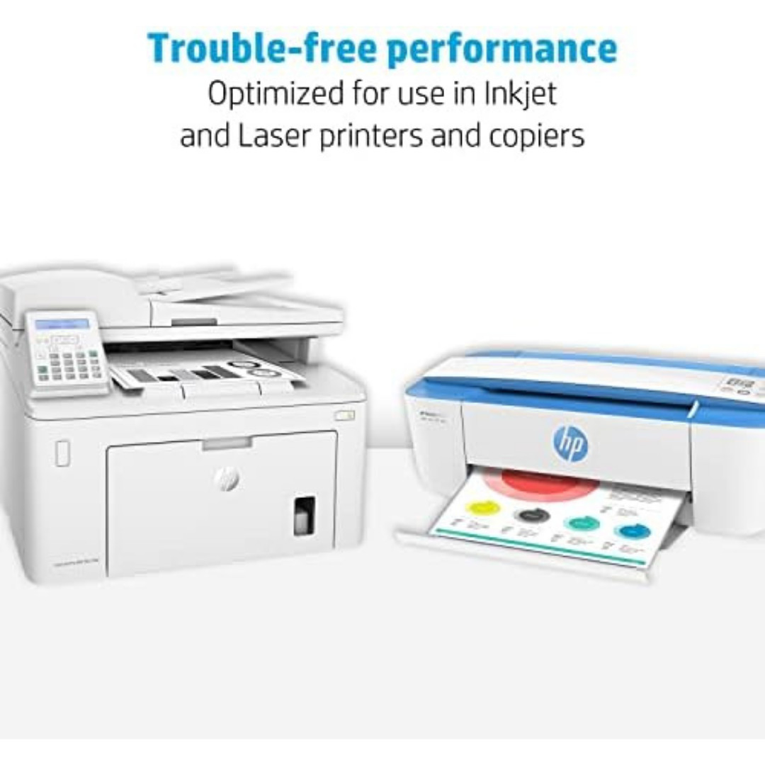 HP Printer Paper 8.5 x 11 Paper Copy &Print 20 lb 1 Ream Case – 500 Sheets