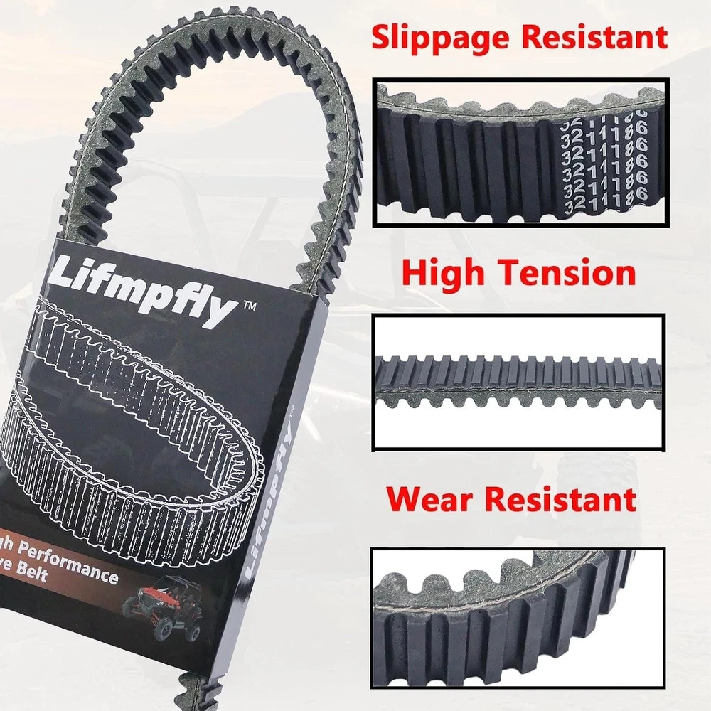 Drive Belt for Polaris Ranger XP 1000 / Crew XP 1000, RZR XP 1000 / XP 4 1000…