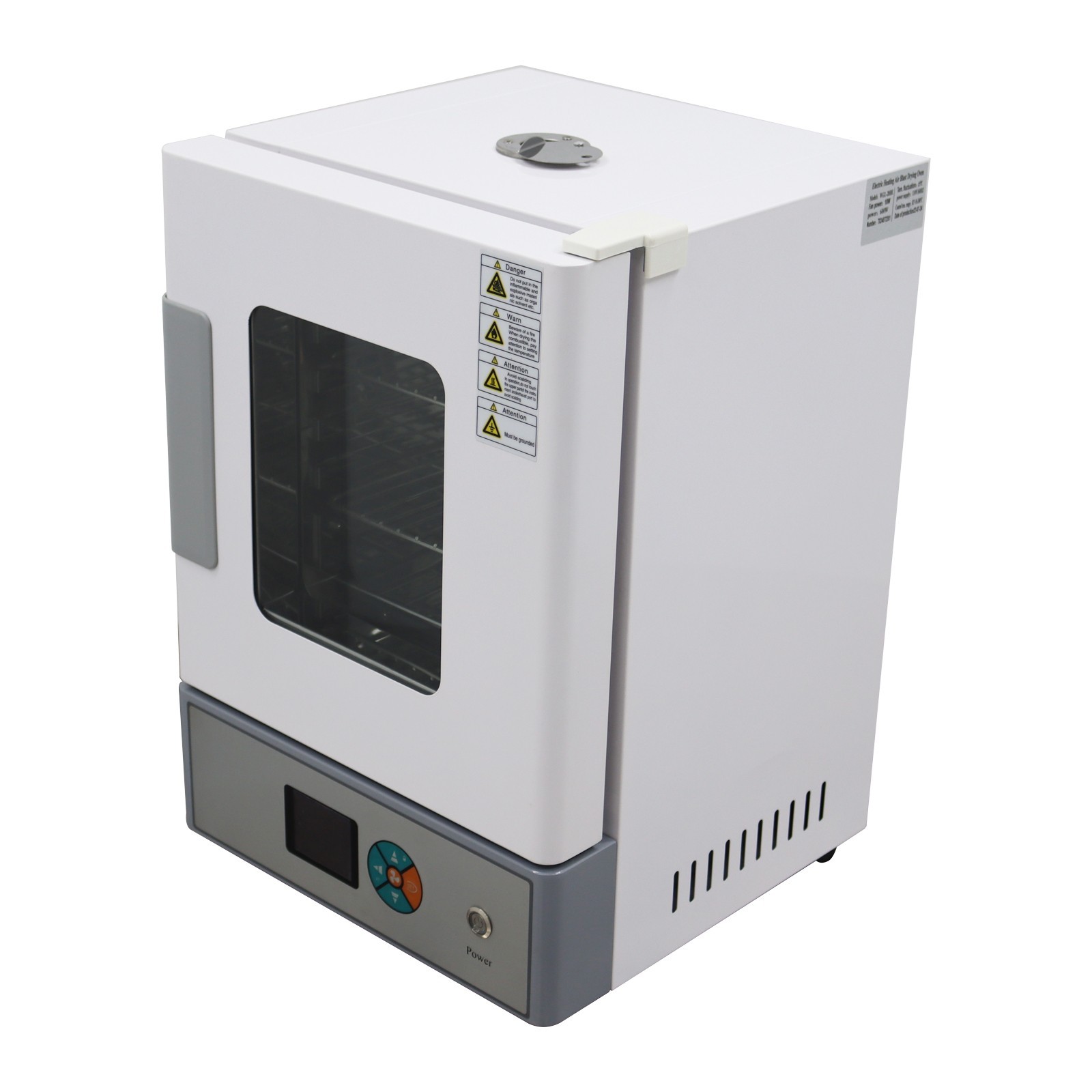 110V Digital Forced Air Convection Drying Oven 2 Layers Heating Chamber for Lab