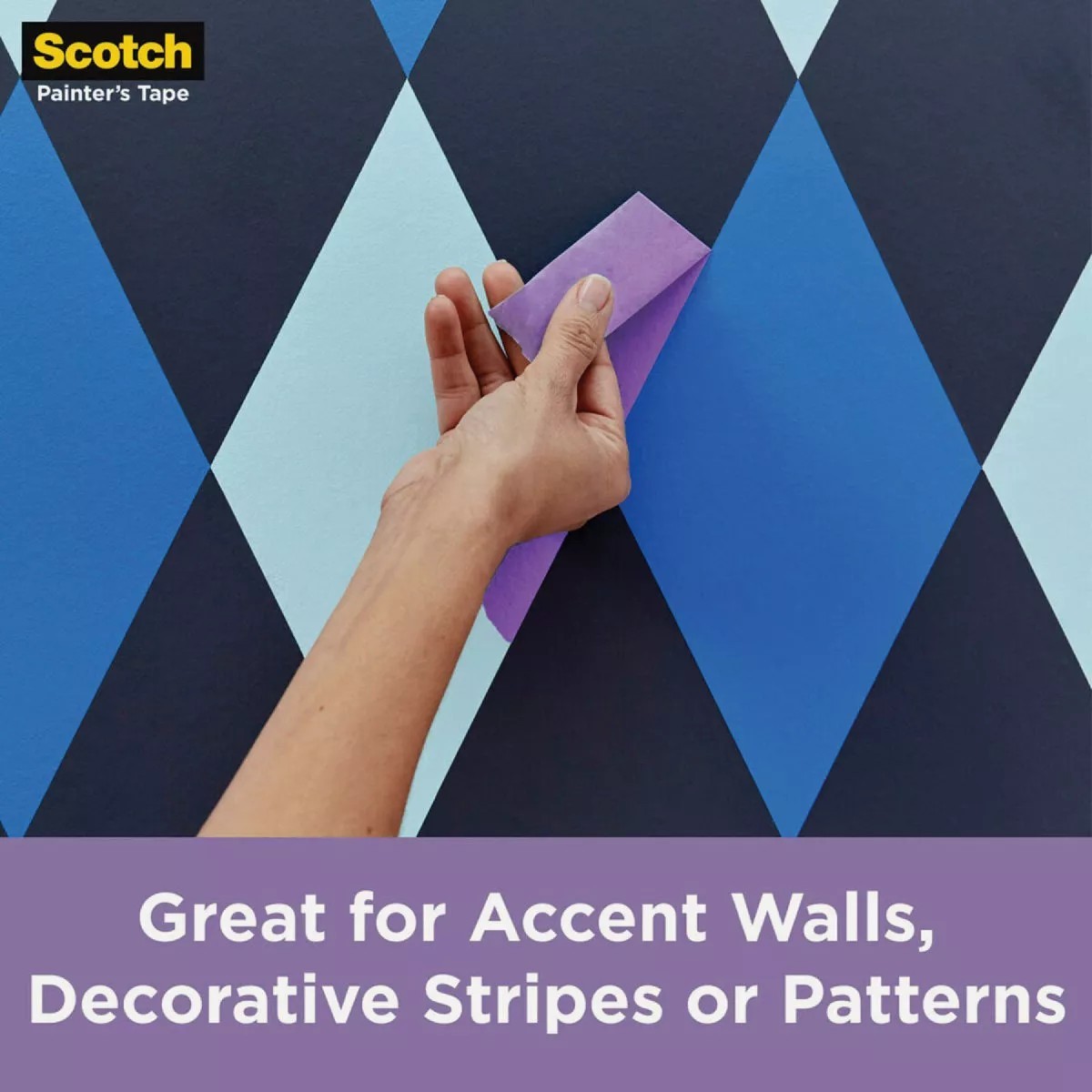 Scotch Delicate Surface Painter’s Tape 0.94 in. x 60 yds. (Purple)