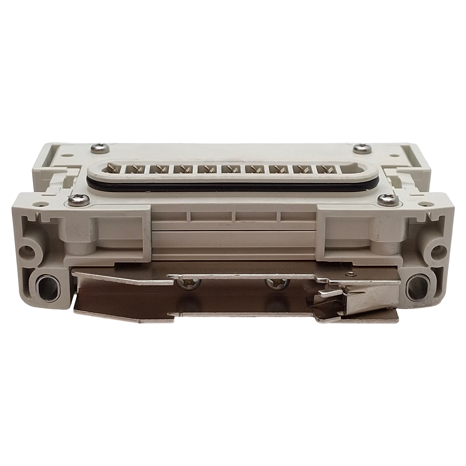 SMC EX600-ED2 Fieldbus Device End Plate, M12 5-Pin Male, 24VDC 2A, DIN Rail