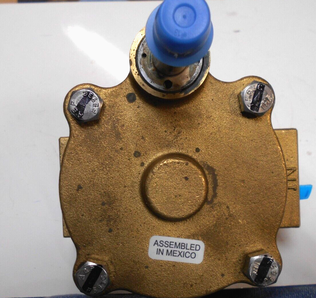 BRASS- 1A579 DAYTON- SOLENOID VALVE- 2 WAY