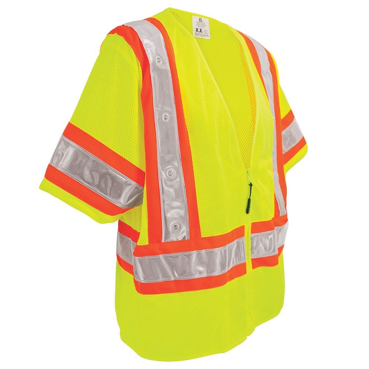 Global Glove unisex-adult Led Safety Vest 3X-Large Hi-vis Yellow