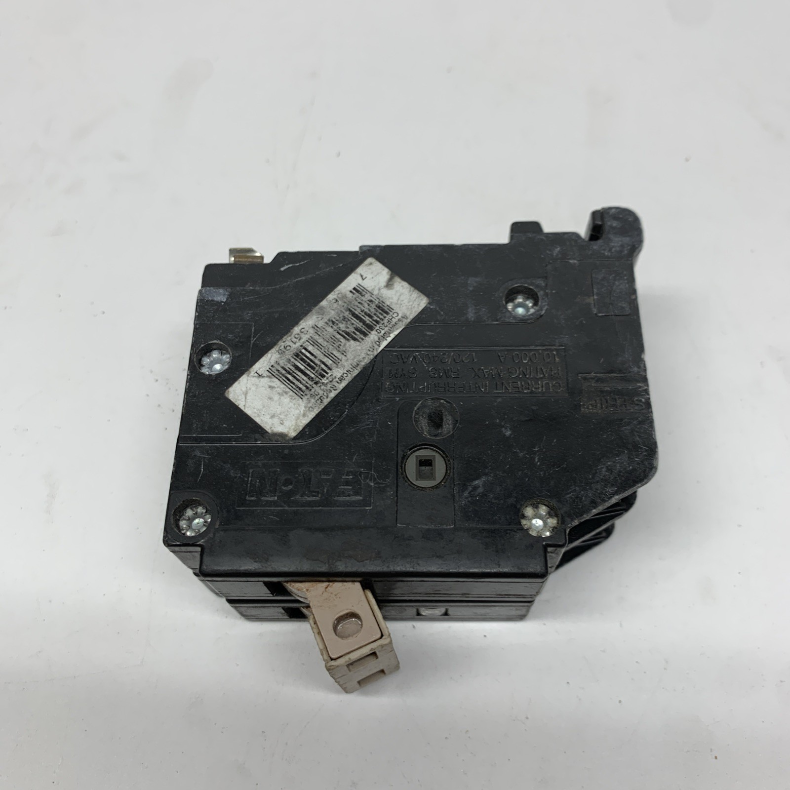 One Eaton Cutler Hammer CHF230 CH230 w/Flag 2 Pole 30 Amp Plug In Breaker BK#58