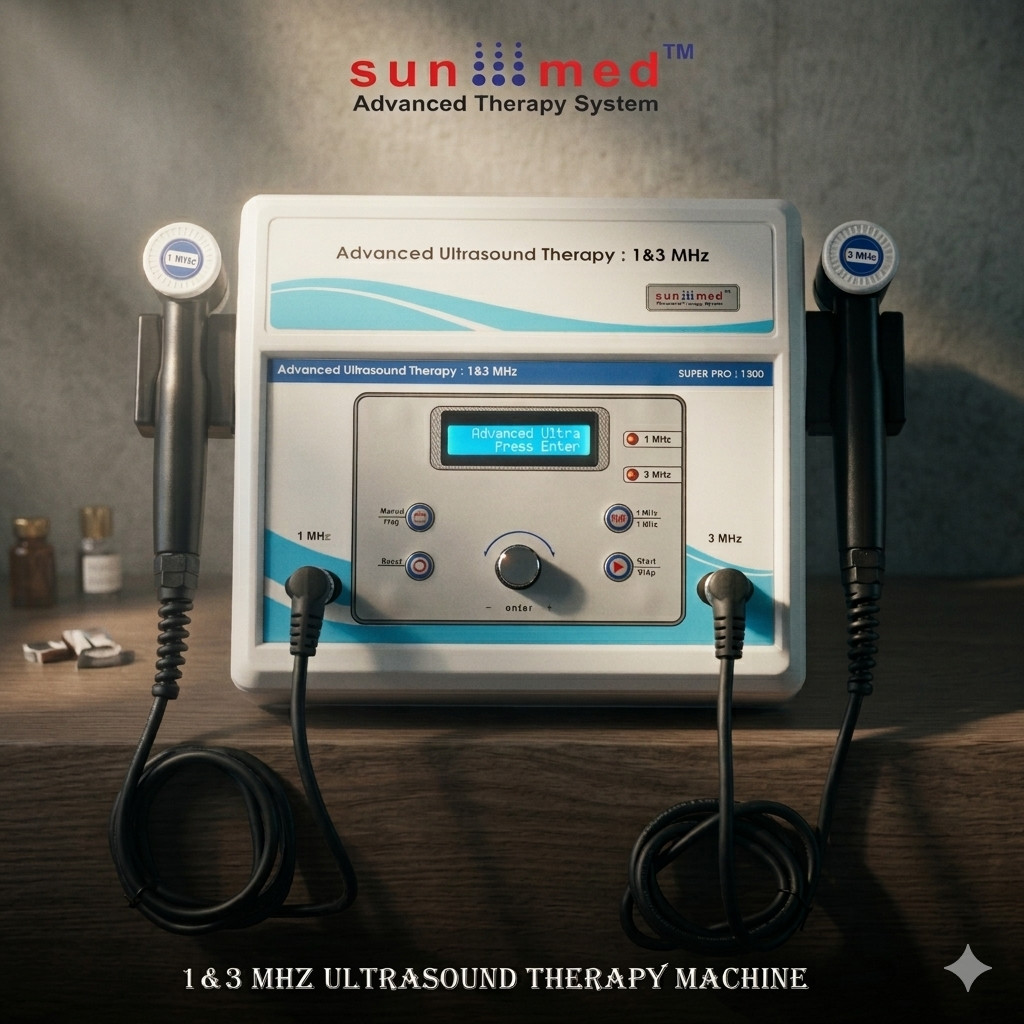 Personal Use 1 & 3 MHz Ultrasound Therapy Machine For Pain Relief