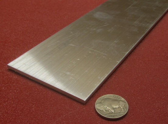 3003 H14 Aluminum Bar, 1/8″ (.125″) Thick x 3.00″ Wide x 12″ Length