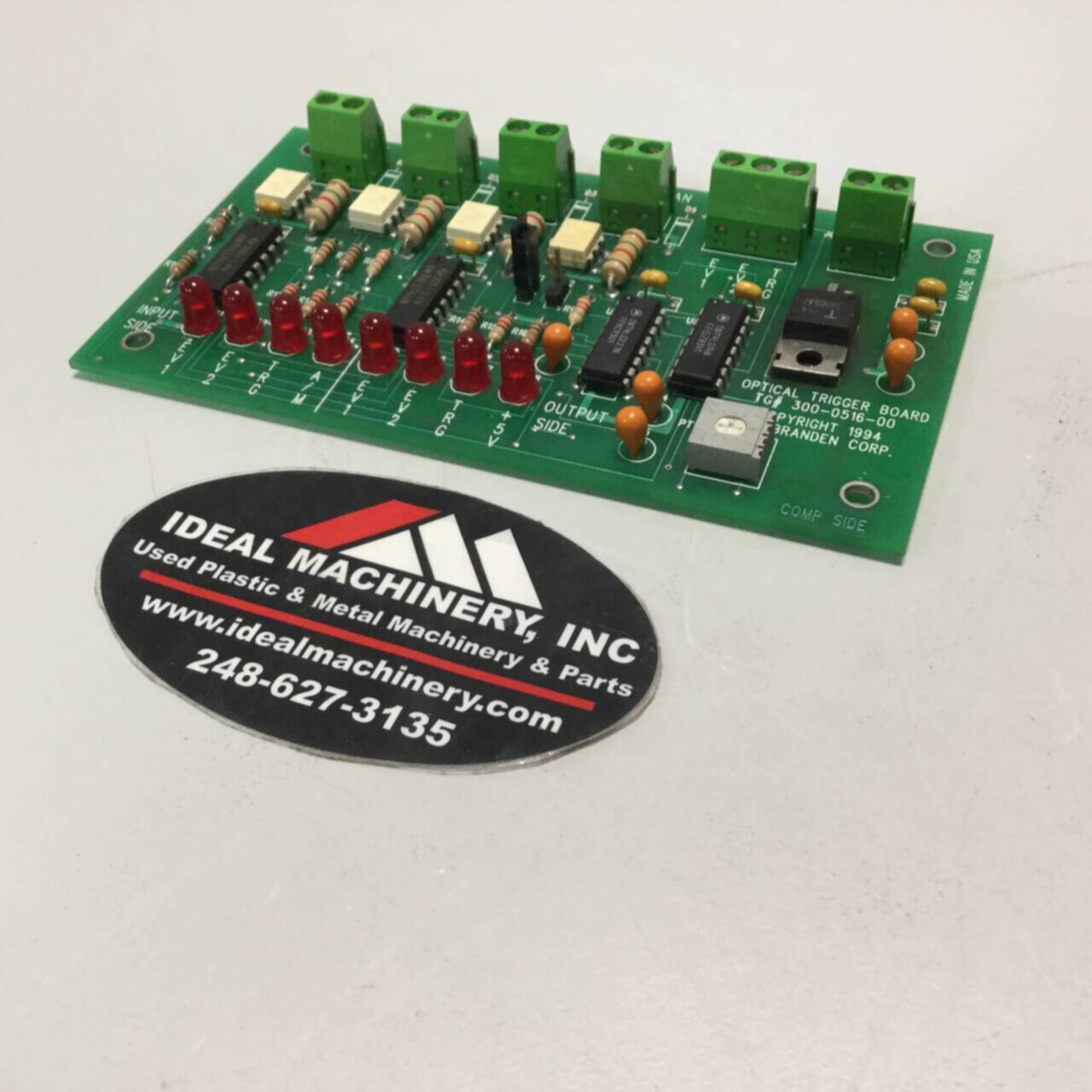 TG BRANDEN Optical Trigger Board 300-0516-00 Used #92446
