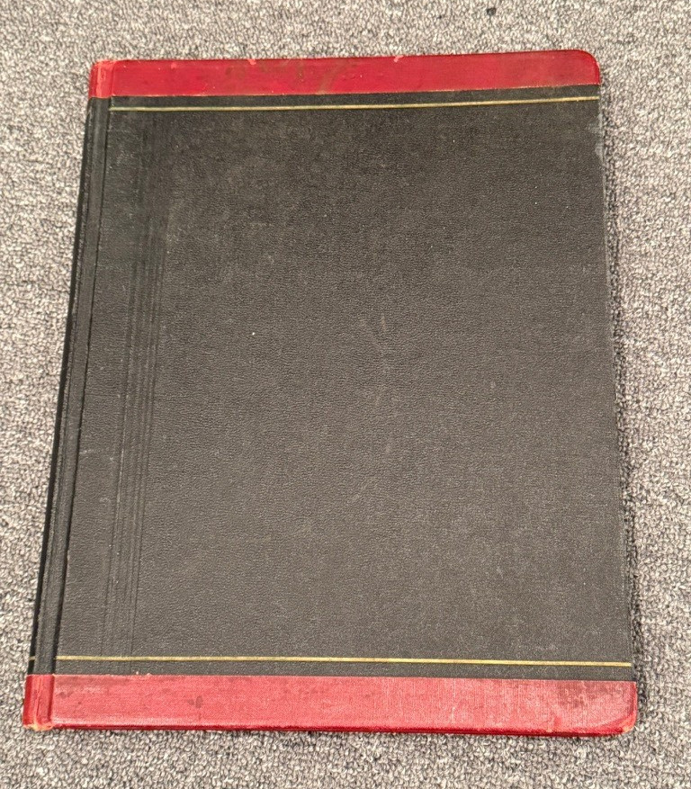 National Columnar Book No. 2782 End Bound Ledger Book Eye-Ease