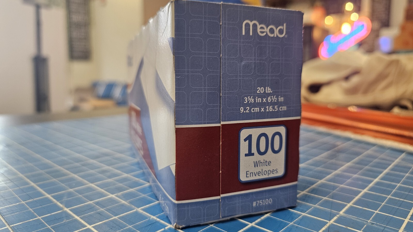 Mead White #6 3/4 100ct Envelopes 24pk (2400 Total)
