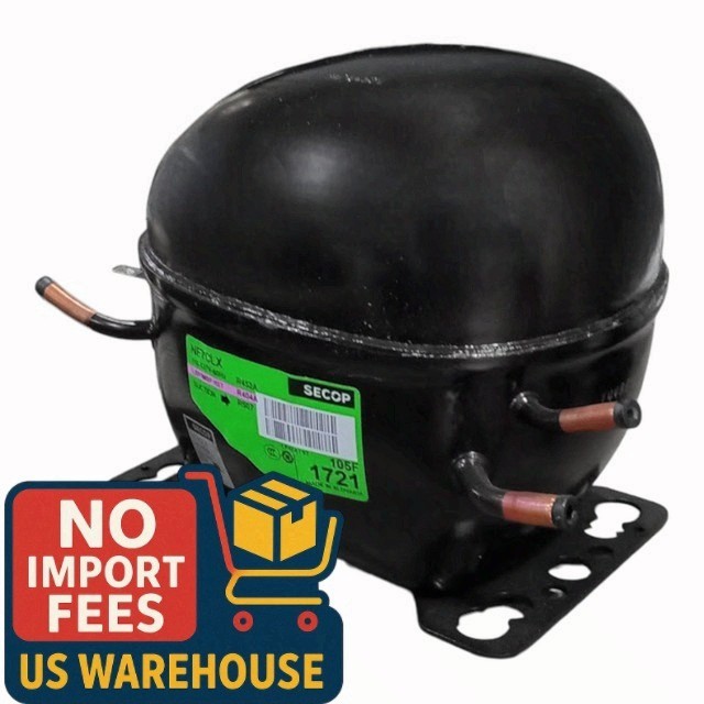 ✅ Secop NF7CLX R404a 1/3HP 115V Hermetic Refrigeration Compressor LBP HBP ✅